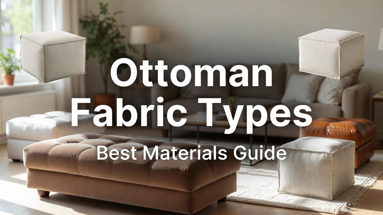Ottoman Fabric Types: Best Materials for Stylish & Durable Ottomans (2026 Guide)
